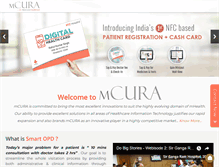 Tablet Screenshot of mcura.com